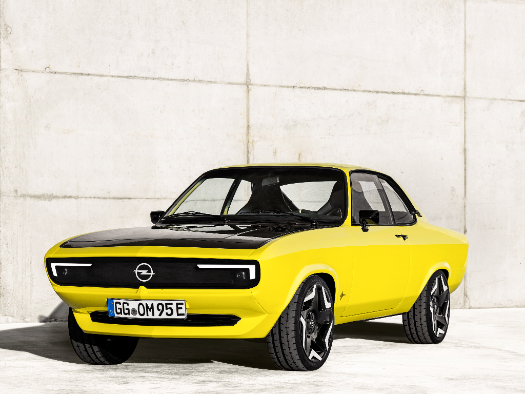 Imagen de El Manta está de vuelta: el primer elektromod de Opel